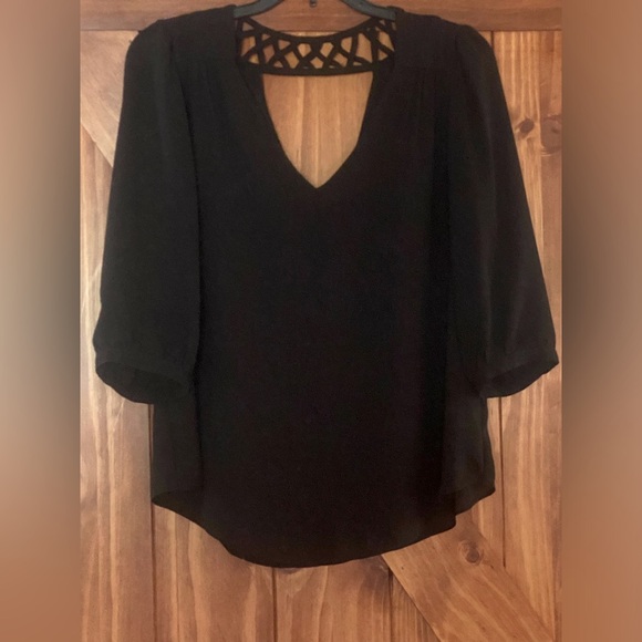 A. Byer Tops - Women’s Elegant Black Top